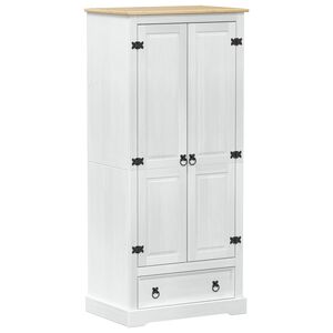vidaXL Armarios con caj&oacute;n 76 x 50 x 170 cm Madera de pino macizo