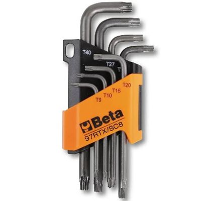 Beta tools set llaves torx de acero 8 unidades 97RTX/SC8 000970263