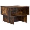 vidaXL Mesa de Caf&eacute; Roble ahumado 48 x 46 x 35 cm Madera de ingenier&iacute;a