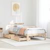 vidaXL Estructura cama con cajones madera maciza pino 100x200 cm