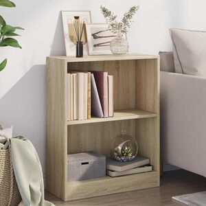 vidaXL Estanter&iacute;a madera de ingenier&iacute;a roble Sonoma 60x24x76 cm