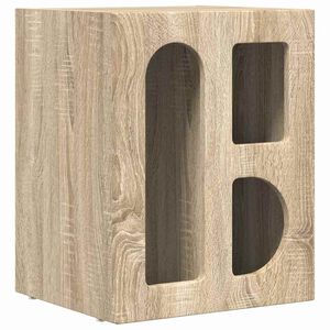 vidaXL Mesita de Noche Roble Sonoma 40 x 35 x 50 cm