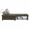 vidaXL Sof&aacute; cama Verde militar 194 x 67 x 82 cm Tela Huahua