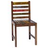 vidaXL Sillas de comedor 2 unidades madera maciza reciclada