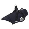 vidaXL Abrigo perro con arn&eacute;s impermeable reflectante L36 azul marino