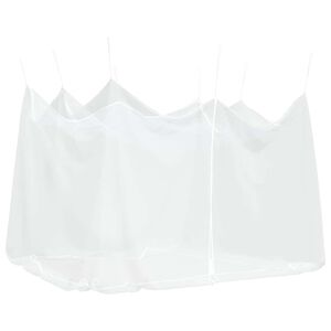 vidaXL Mosquitera para exteriores, malla 220, blanca, 300 x 300 x 250 cm