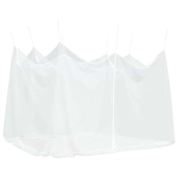 vidaXL Mosquitera para exteriores, malla 220, blanca, 300 x 300 x 250 cm