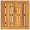 vidaXL Juego Bistro de Jardín 3 pcs Marrón madera maciza de acacia