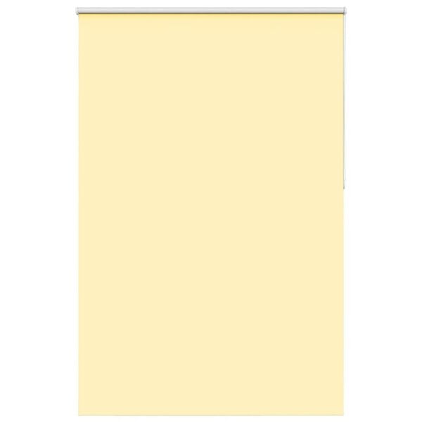 vidaXL Estor Enrollable Opaco Amarillo 160x230 cm Tela Ancho 156,6 cm