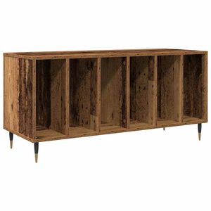 vidaXL Mueble para discos de vinilo Madera vieja 100 x 38 x 48 cm