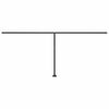 vidaXL Toldo de pie retr&aacute;ctil manual azul y blanco 500x350 cm
