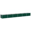 vidaXL Cama de Jard&iacute;n Elevada Verde 600 x 80 x 55 cm