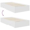 vidaXL Estructura de cama con caj&oacute;n 100 x 200 cm Madera de ingenier&iacute;a