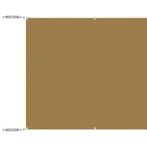 vidaXL Toldo vertical beige 100x1200 cm tela oxford