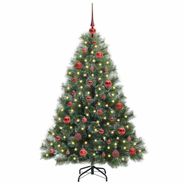 vidaXL &Aacute;rbol de Navidad artificial con 150 LED Verde 150 cm PE y PVC