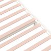 vidaXL Estructura cama individual sin colch&oacute;n madera blanco 90x190 cm