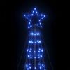 vidaXL &Aacute;rbol de Navidad LED con estacas 1534 LEDs azul 500 cm