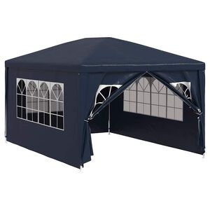 vidaXL Carpa para fiestas azul 3x4 m