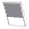 vidaXL Persiana opaca enrollable gris S06/606 GGL y GGU