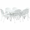 vidaXL Conjunto de Comedor de Jard&iacute;n 7 pcs Aluminio