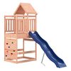 vidaXL Parque infantil de exterior madera maciza Douglas