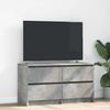 vidaXL Mueble de TV madera de ingenier&iacute;a gris hormig&oacute;n 100x35x54 cm