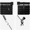 vidaXL Persiana Veneciana Manual Ajustable Negro 150 x 50 cm PVC