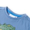 Camiseta infantil azul medio 92