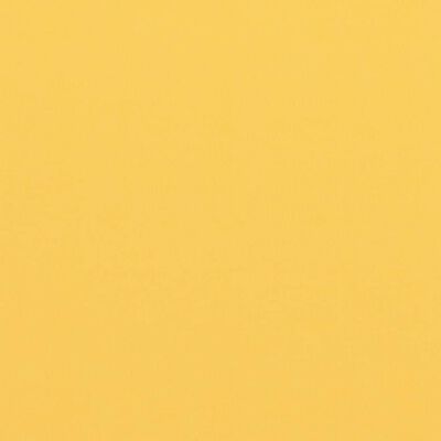 vidaXL Toldo para balcón tela oxford amarillo 90x600 cm