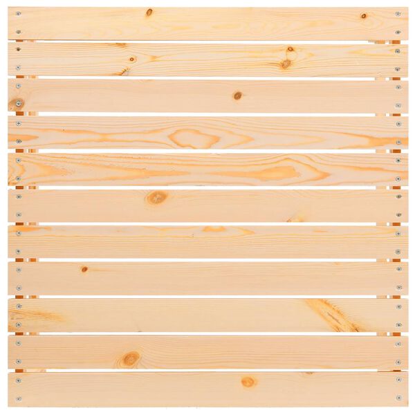 vidaXL Taburete de jard&iacute;n madera maciza de pino