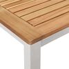 vidaXL ConjuntodeComedordeJardín 5 pcs Madera de teca maciza