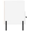 vidaXL Mueble para TV madera contrachapada blanco 80x36x50 cm