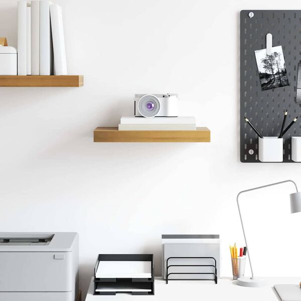 vidaXL Estante de pared Marr&oacute;n 40 x 23,5 x 4 cm Madera de ingenier&iacute;a