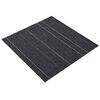 vidaXL Azulejo de alfombra Gris oscuro con rayas 50 x 50 cm 20 uds.