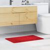 vidaXL Alfombrilla de ba&ntilde;o antideslizante Rojo 50 x 80 cm PP