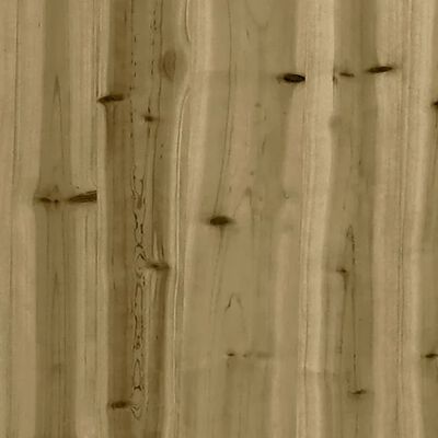 vidaXL Sofá central madera de pino impregnada 120x80 cm