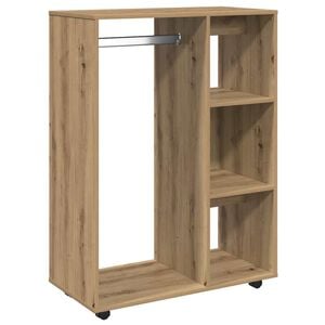 vidaXL Armario madera de ingenier&iacute;a roble artisan 80x40x110 cm