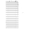 vidaXL Persiana veneciana Blanco 65 x 130 cm 35 mm