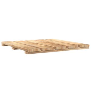 vidaXL Tile de Decking 6 uds. Marr&oacute;n 50 x 50 cm Pino Impregnado Marr&oacute;n