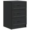 vidaXL Armario de Noche Negro 43 x 41 x 63,5 cm Madera de Ingenier&iacute;a