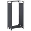 vidaXL Le&ntilde;ero antracita 44x28x90 cm Acero laminado en fr&iacute;o