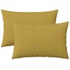 vidaXL Coj&iacute;n con almohada HEERLEN 2 uds. Verde claro Tela