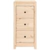 vidaXL Aparador de madera maciza de pino 40x35x80 cm