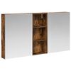 vidaXL Juego de Muebles de Ba&ntilde;o 3 uds. 130 x 14,5 x 70 cm