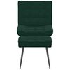 vidaXL Sill&oacute;n de relax con reposapi&eacute;s terciopelo verde oscuro