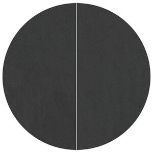 vidaXL Lona para el fondo de la piscina Negro &Oslash; 244 cm Tela no tejida