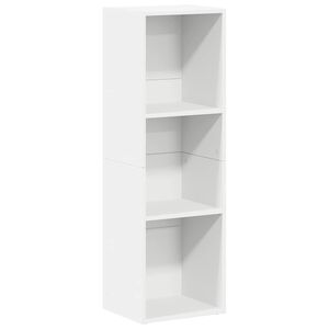 vidaXL Estanter&iacute;a de libros/mueble TV madera contrachapada 36x30x114cm