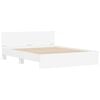 vidaXL Estructura de cama con cabecero Blanco 152 x 203 cm