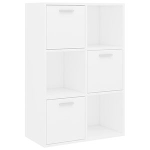 vidaXL Armario de almacenamiento madera contrachapada 60x29,5x90 cm