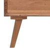 vidaXL Cajonera de madera maciza de teca 90x35x75 cm